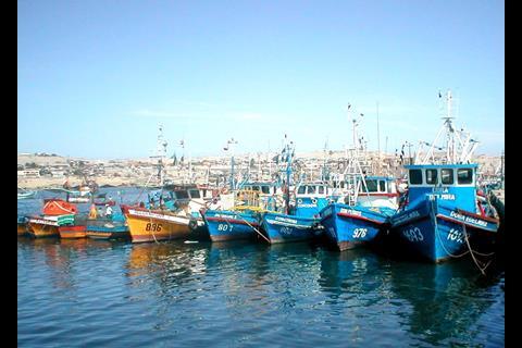 Chilean fishing vessels
